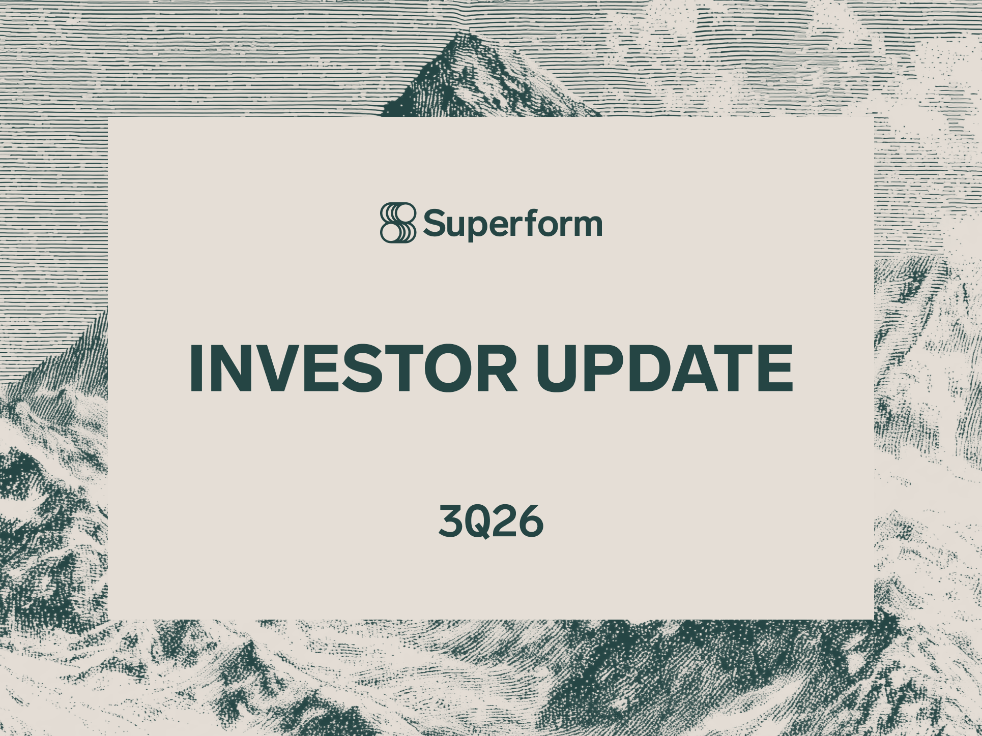 3Q26 Investor Update
